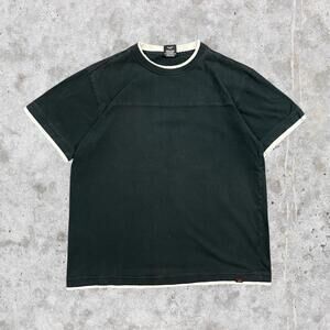 2000's Essential Minimalistic Heavyweight Anchor Blue T-Shirt